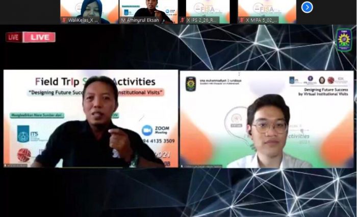 FISA Virtual Smamda Surabaya ke BEI dan Tiga Kampus Favorit